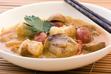 Tom Yam Fischsuppe