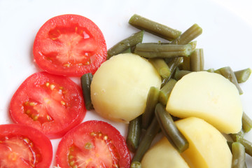 tomate y verdura