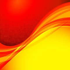 Red background design series
