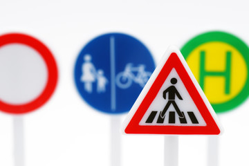 Verkehrs-Schilder - Traffic Signs - Macro