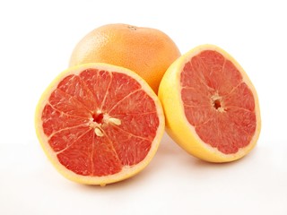 red grapefruits