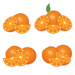 Orange fruits compositions