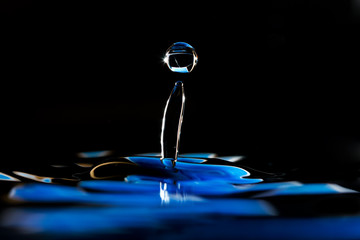 Colorful and Creative Water Drop Creations