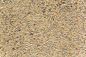 a pattern created by the colored asphalt
