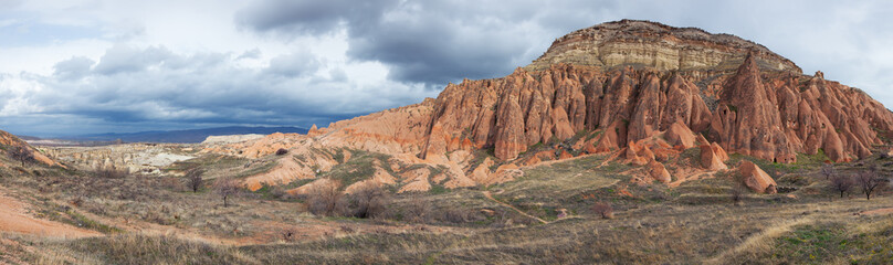 Panoramica de la Capadocia, Turquia