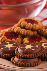 Biscuits with decoration
