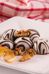 Biscuits with decoration