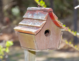 Worn Birdhouse