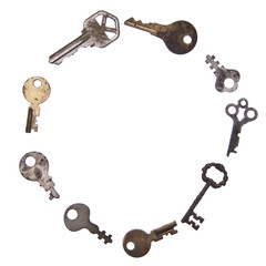 Letter O in Old Keys