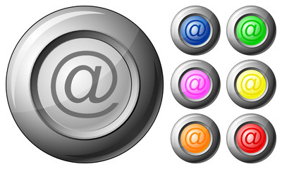 Sphere button email