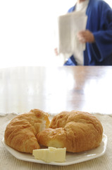 Relaxing and Newspaper