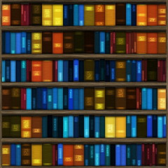 Seamless Book Shelf