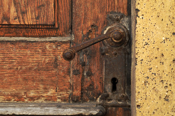 Obraz premium Old Door Handle