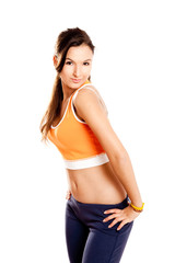 Obraz premium Beautiful athletic girl