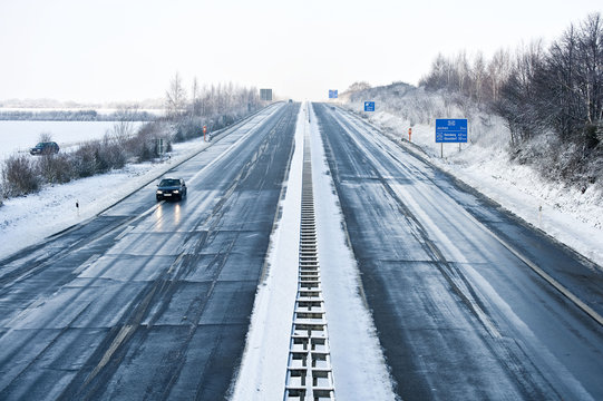 vereiste Autobahn