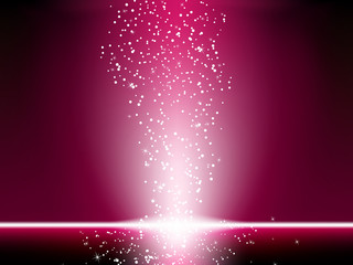 Naklejka premium Pink Stars Background.