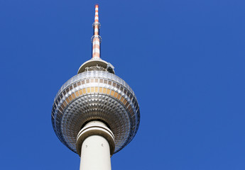 Television Tower - Fernsehturm - Blue Sky