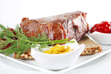 beef and sauces