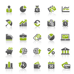Green & Black Website Icons