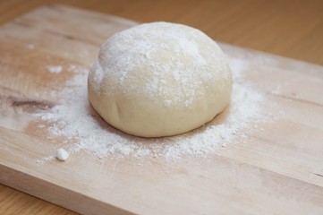Fototapeta na wymiar Unbaked Dough