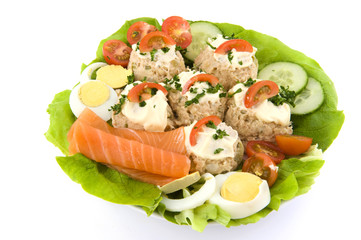 salmon salad