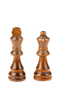 chess (queen and king)
