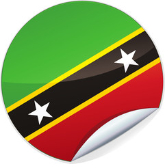 Sticker de Saint-Christophe-et-Niévès (détouré)