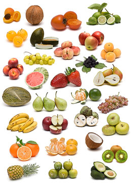 Frutas frescas variadas.
