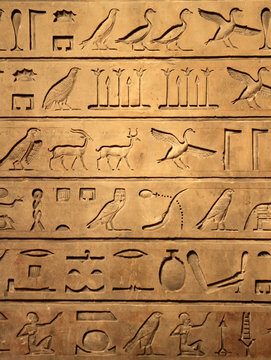 Egyptian hieroglyphics