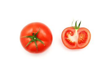 Isolated tomato