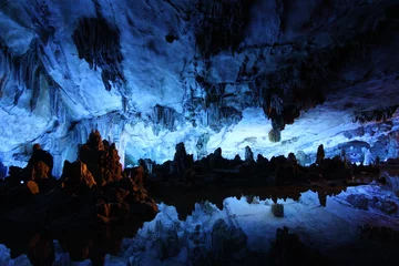 Foto auf Glas Rohrflötenhöhle Kristallpalast © gringos