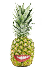 Fototapeta premium Ananas Smile 01 03 10