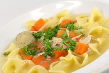 Hühnersuppe