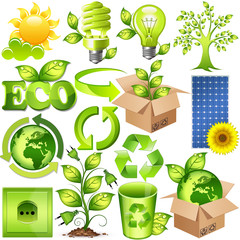 15 enviroment and nature icons (set 2)