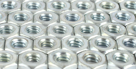 Coarse thread hex nuts