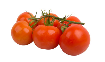 red fresh tomato vegetable