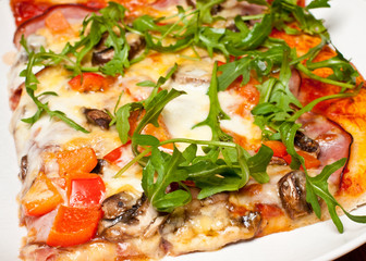 Homemade pizza