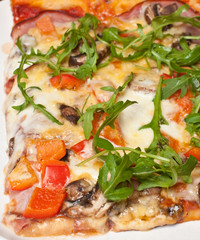 Homemade pizza