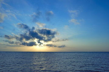 sunrise sea