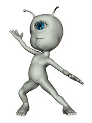 Alien, Tanzpräsentation