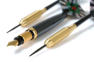 Pen and darts