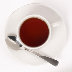 Little white tea cup