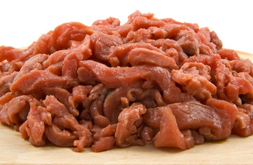 Fresh raw meat