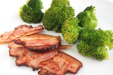 broccoli and bacon