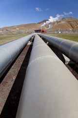 Geothermal Power Station in Iceland