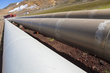 Geothermal Power Station in Iceland