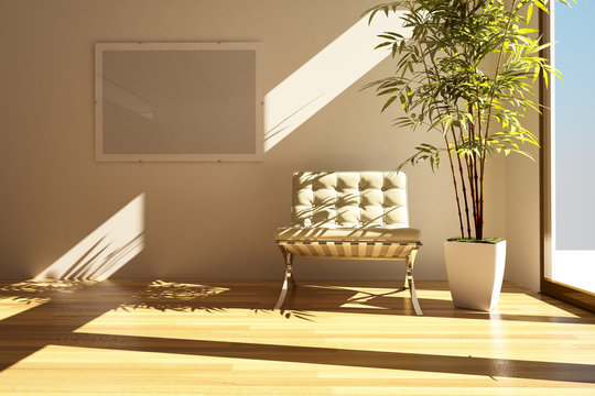 modern drawing room