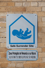 infant surrender site