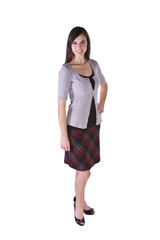 Beautiful Girl Standing Up