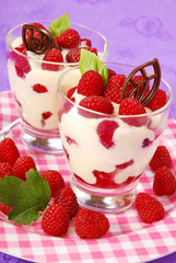 raspberry dessert